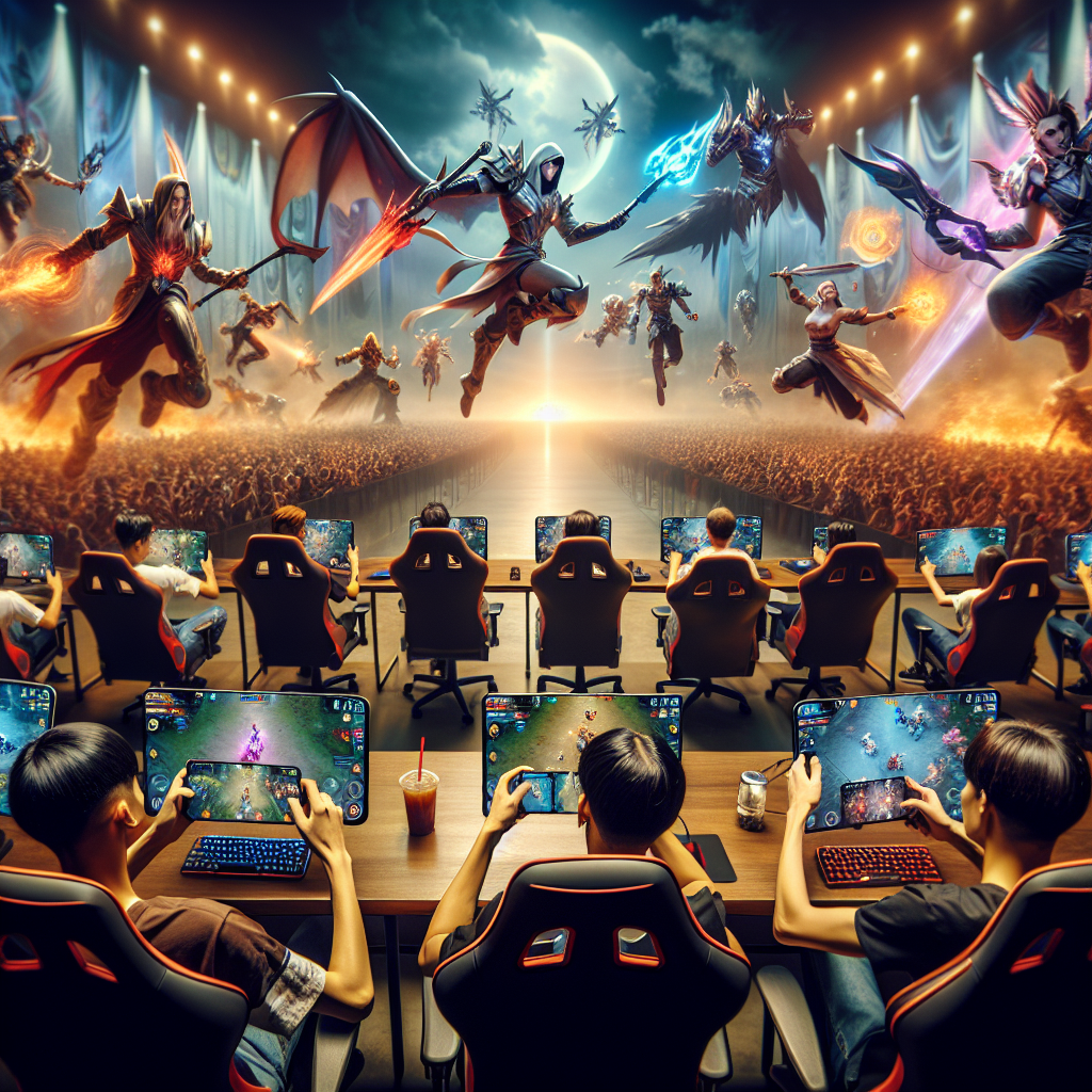 Epic Showdown: Unveiling the Thrills of Live Mobile Legends Gaming
