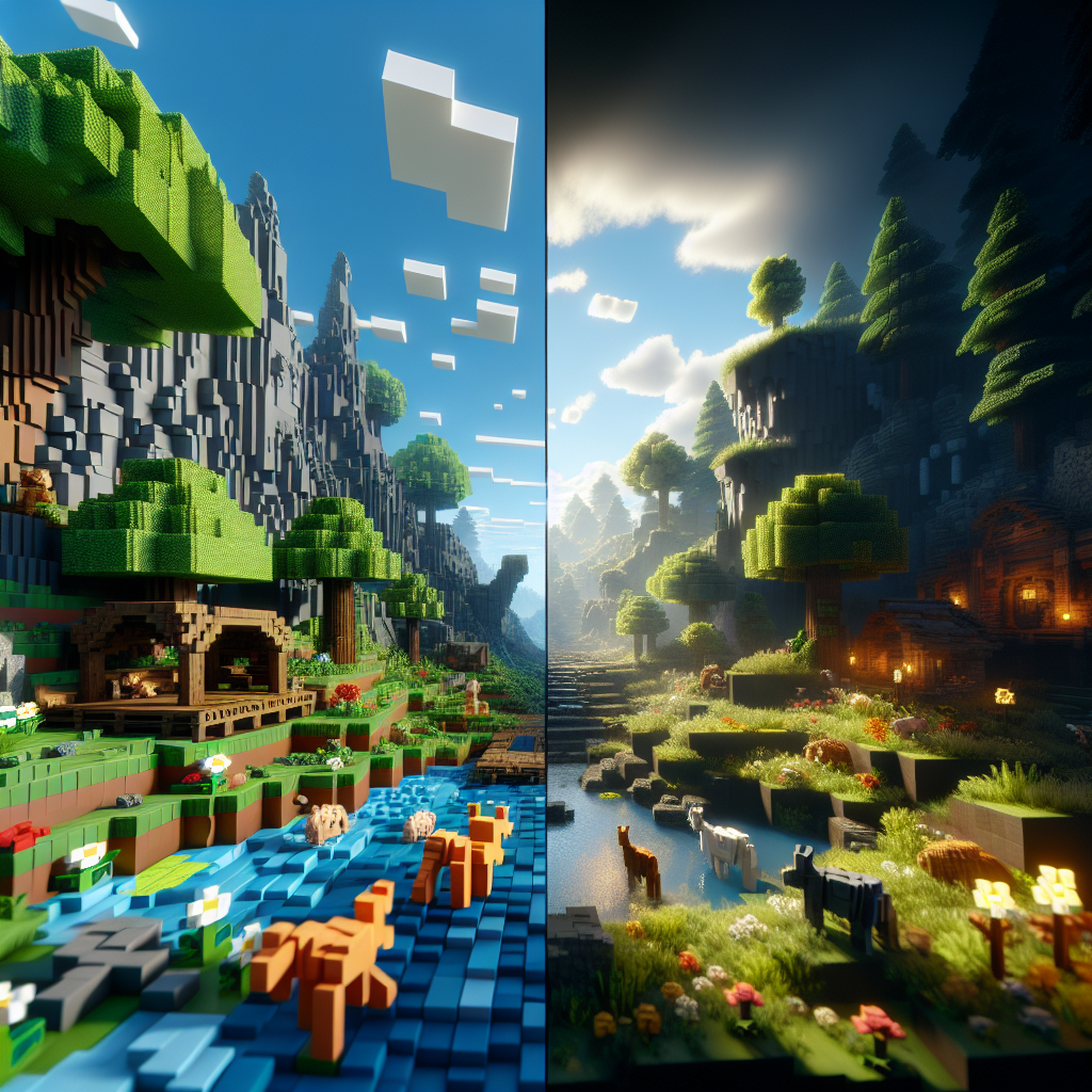 Minecraft Realistic APK: Transforming Your Blocky World into a Hyper-Realistic Adventure