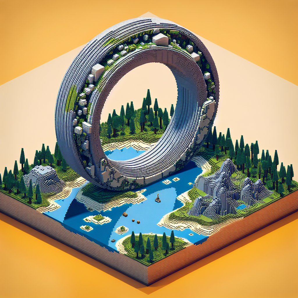 Lingkaran Minecraft: Trik Membuat Lingkaran Sempurna di Dunia Blok