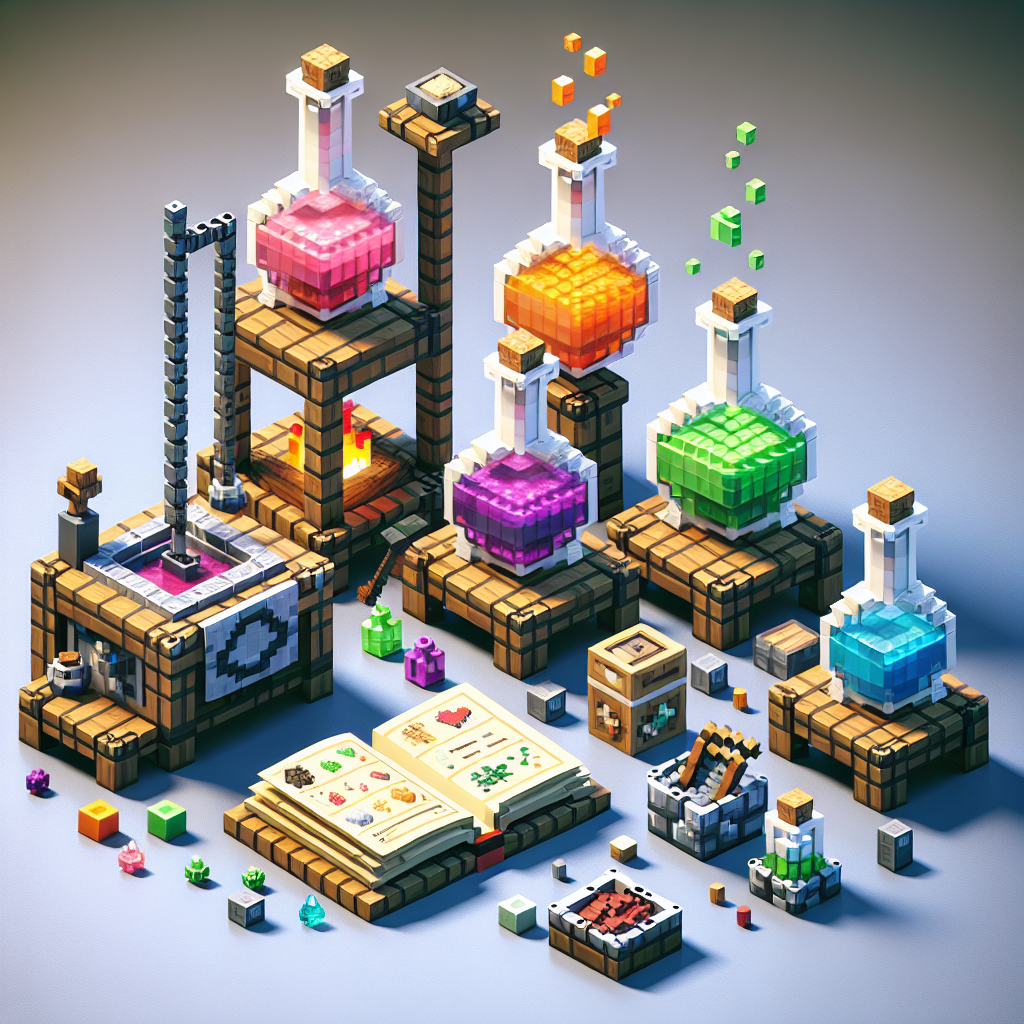Minecraft Potion Brewing Guide: Essential Recipes for Survival