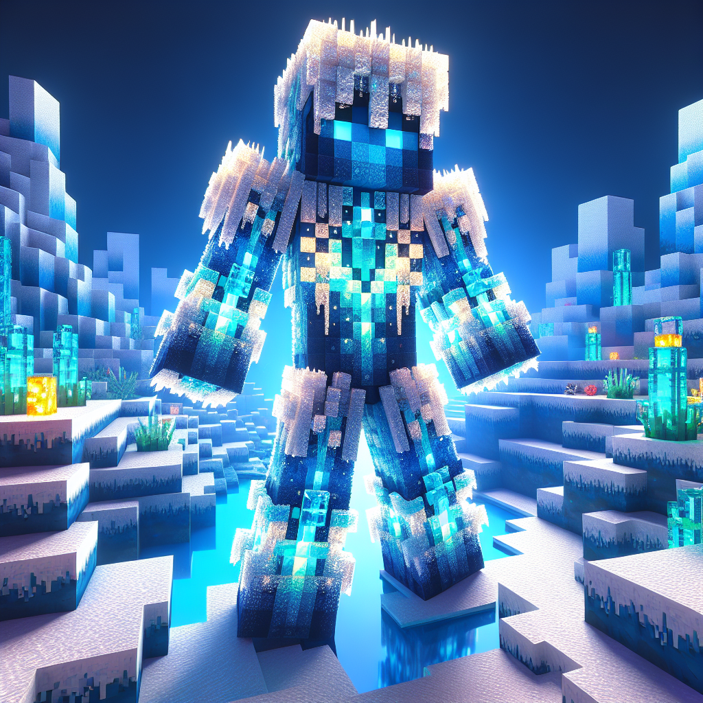 Unlock the Magical World: A Deep Dive into Minecraft Frost Diamond Skins